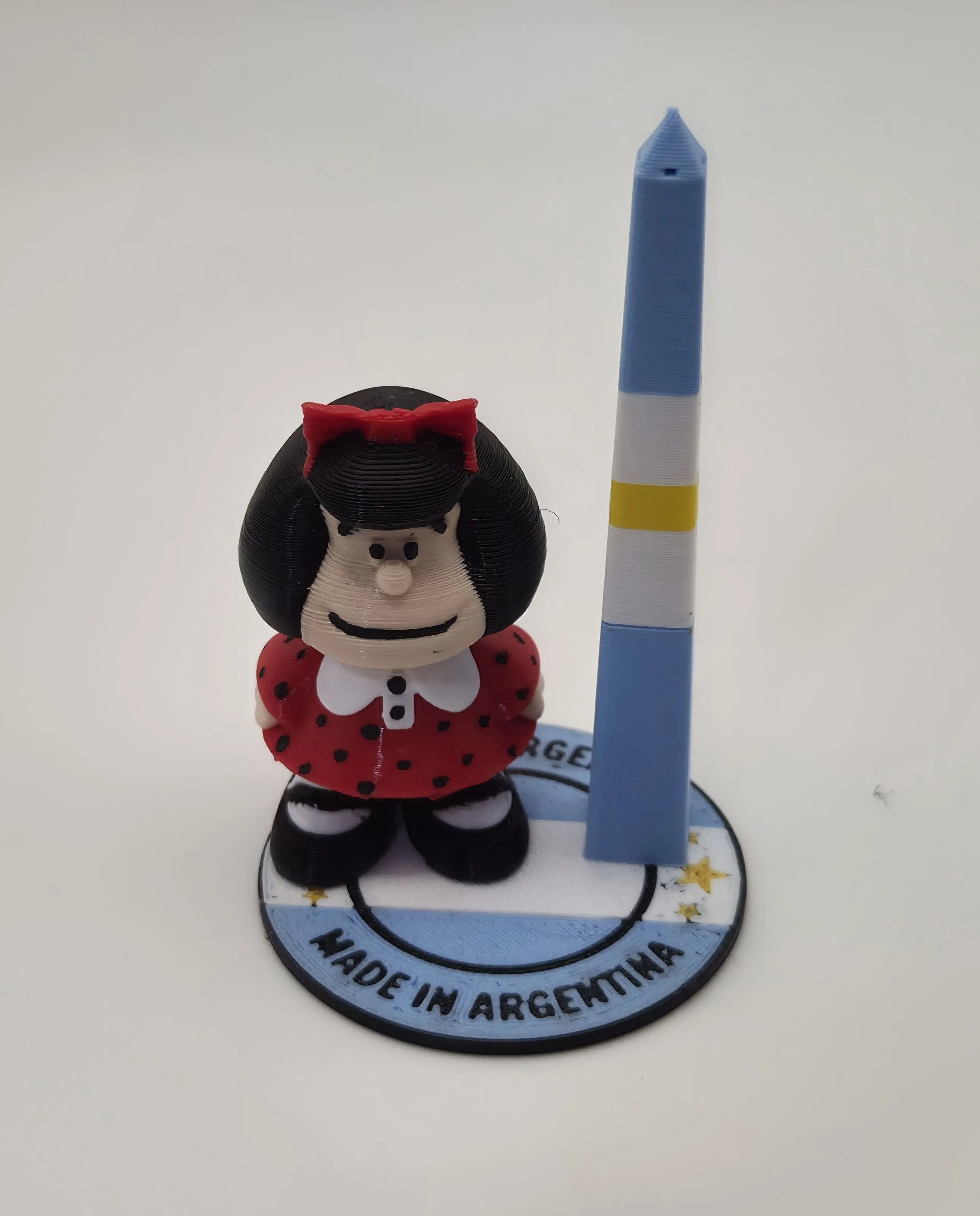 Souvenir Mafalda Base Argentina (2 unidades)