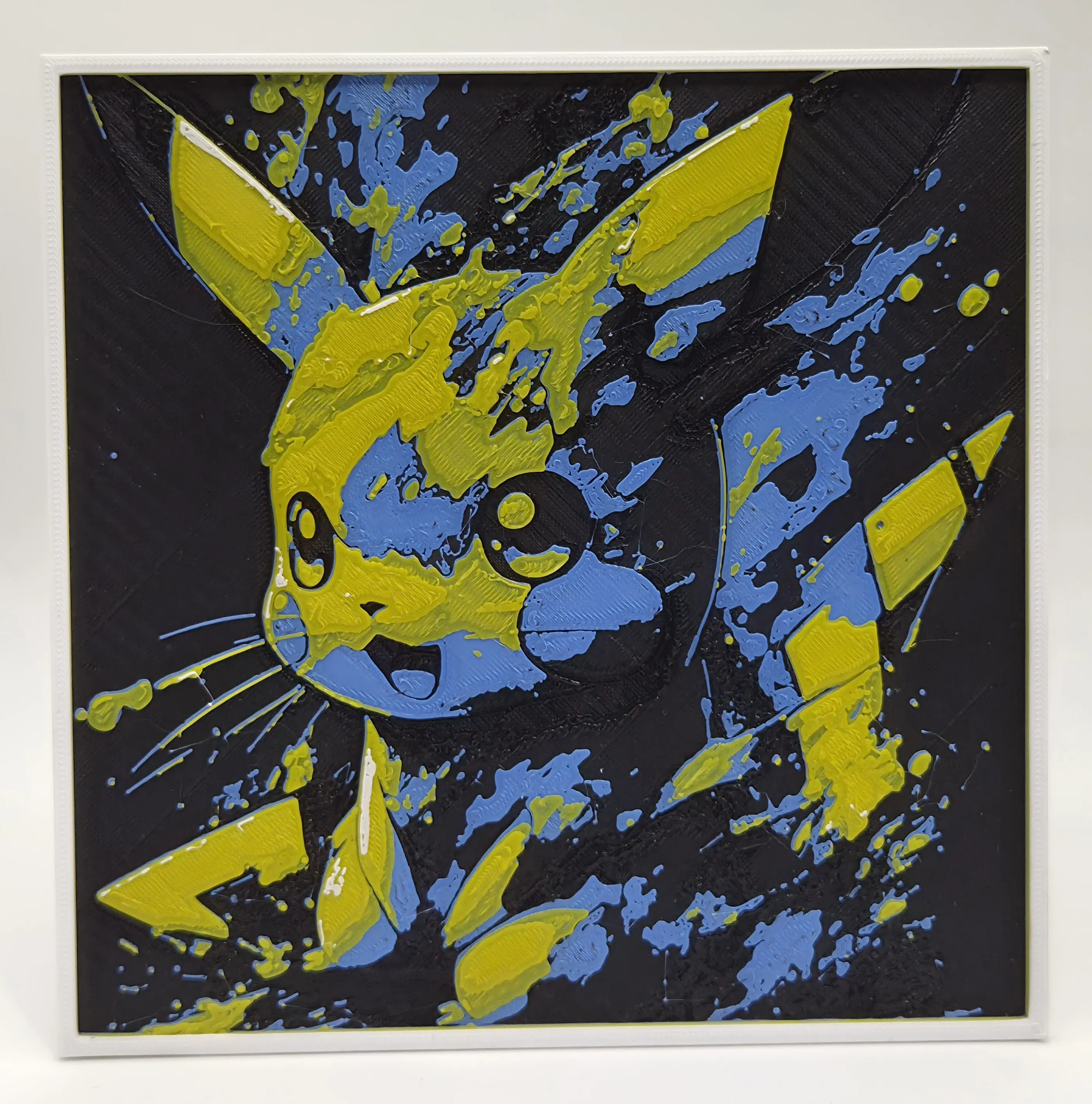 Pikachu cuadro
