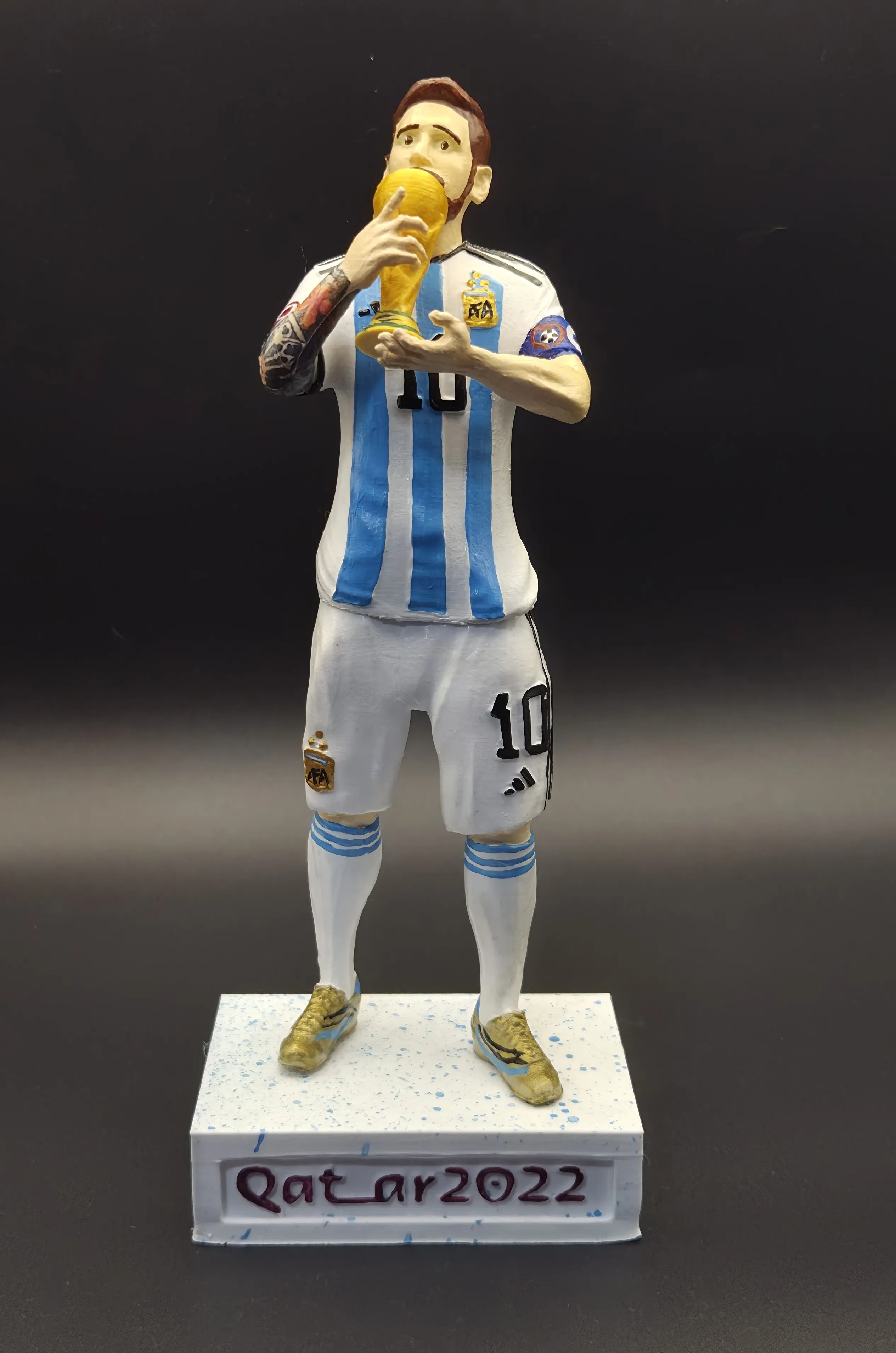Messi con copa